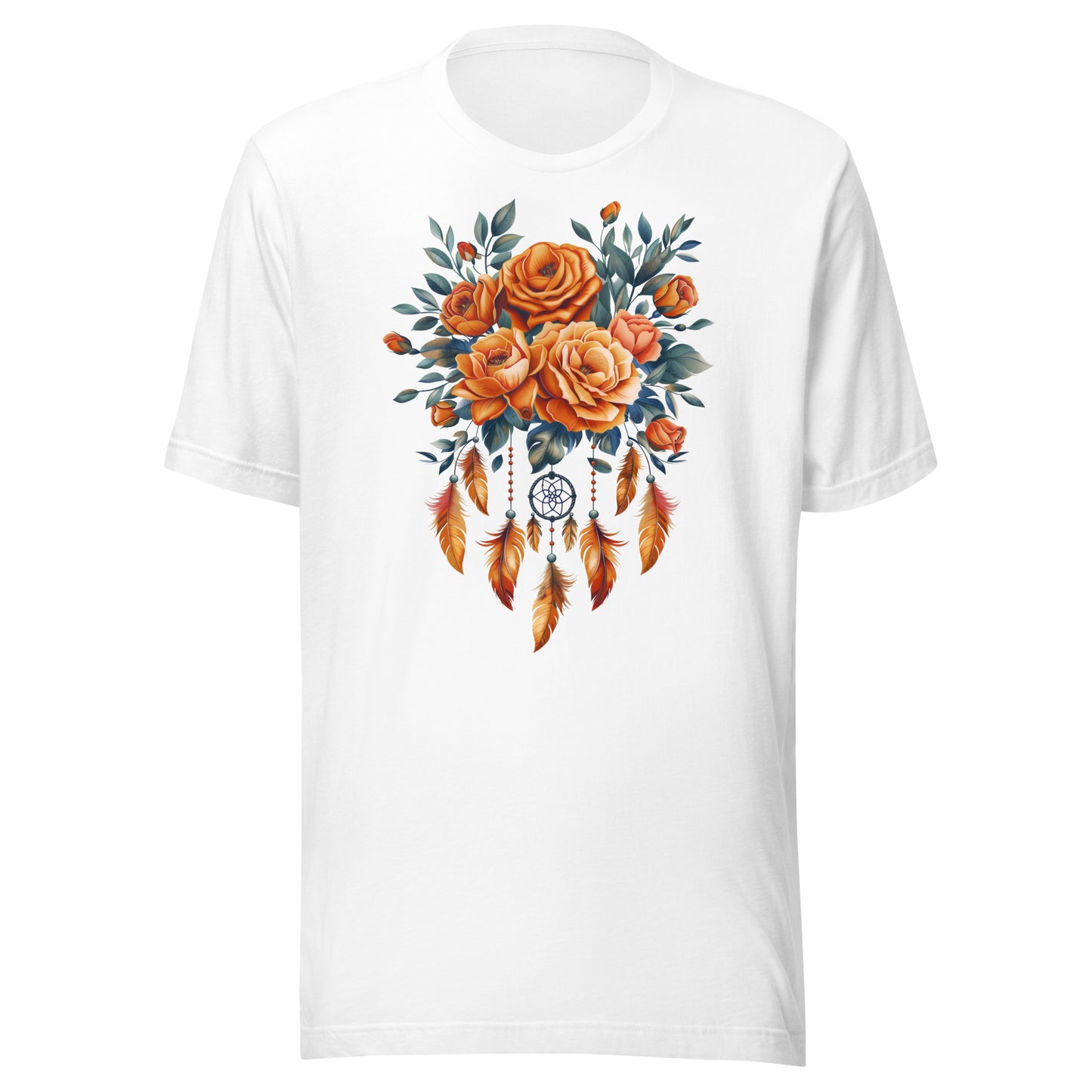 Roses dreamcatcher Unisex t-shirt