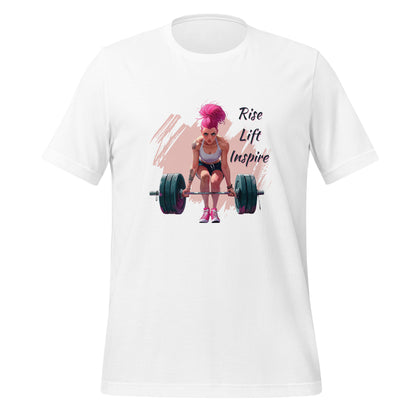 Rise Lift Inspire Unisex t-shirt