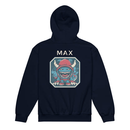 Sweat à capuche en mélange épais pour jeunes MAX Untamed Monster